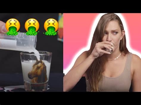 women eating horse come|Drinking Horse Semen For The First Time .